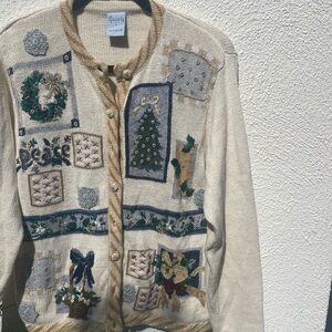 Cascade Blues Vintage Sweater